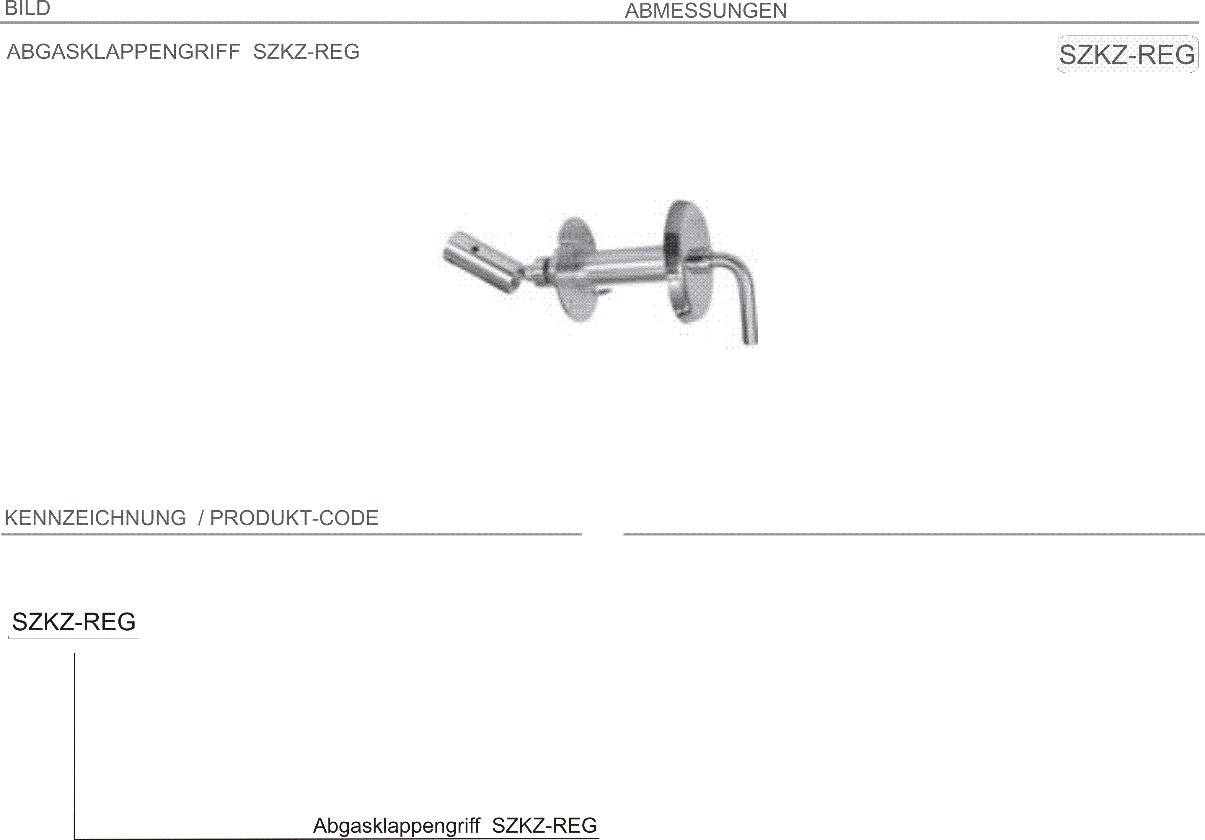Produkt Beschreibung SWKZ-SZKZ-REG